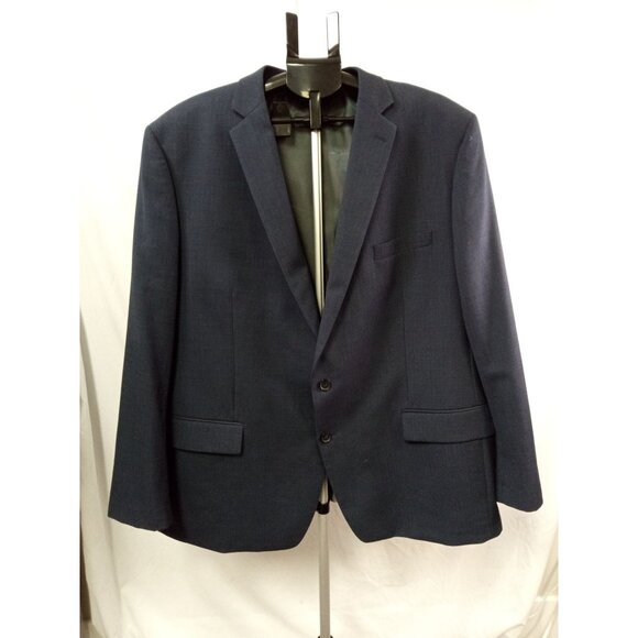 Claiborne Men's Navy Blue Suit Jacket Size 52R - Picture 1 of 8
